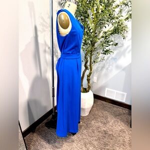 Royal blue Calvin Klein crop jumper